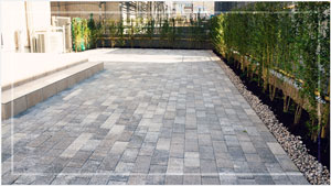 インターロッキング施工