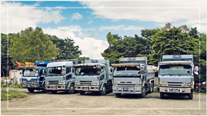 大淵造園土木トラック